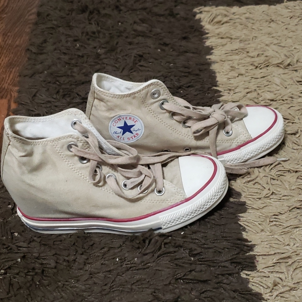 Converse platform sneakers